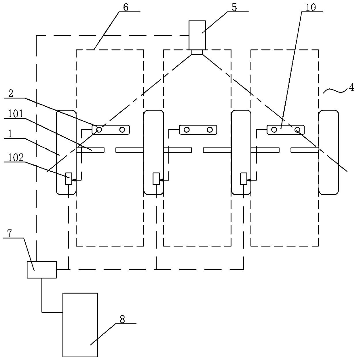 Intelligent stereoscopic vision temperature measurement ticket checking system