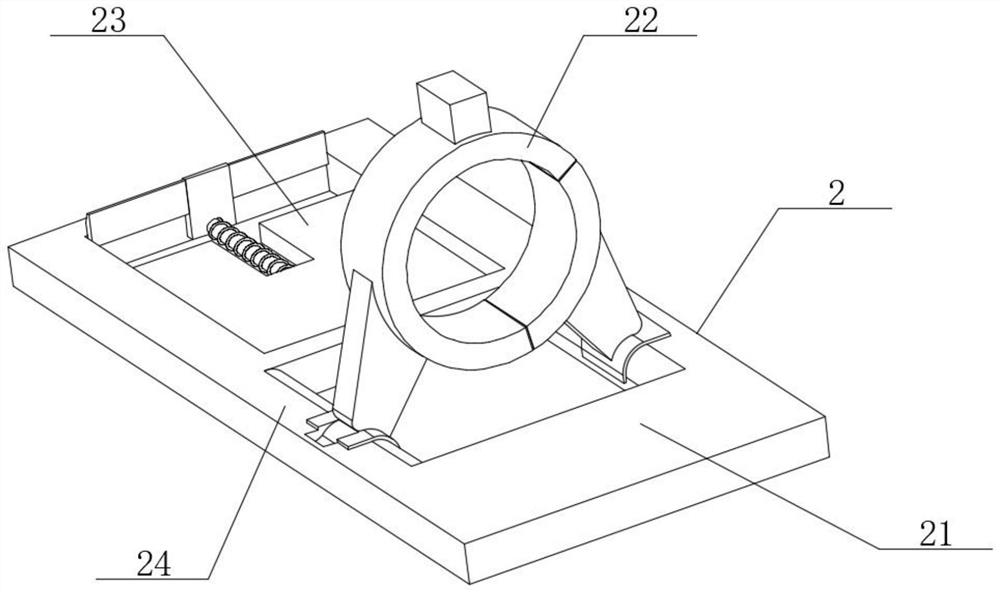 Magnetic drive pump with anti-falling structure