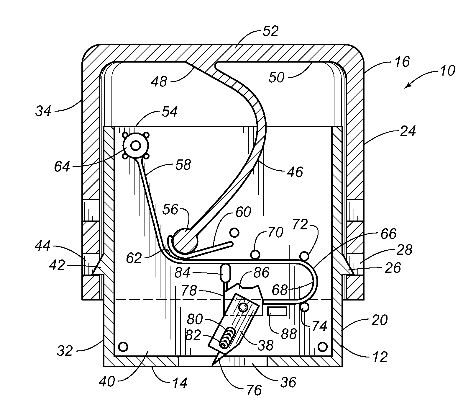 Load-controlled auto-actuated skin incision device