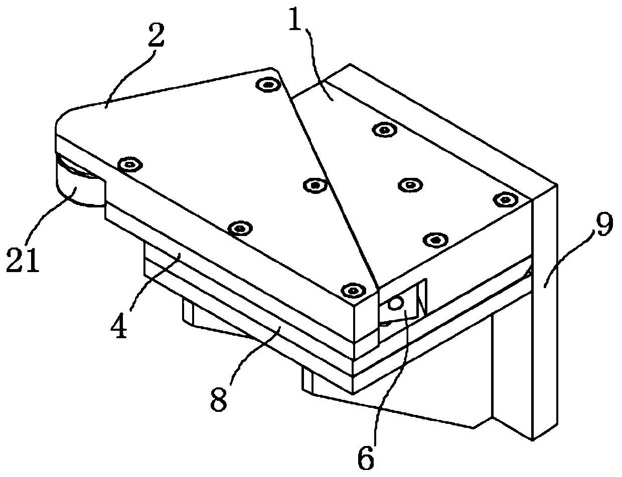 Track gap adjustment mechanism and vehicle