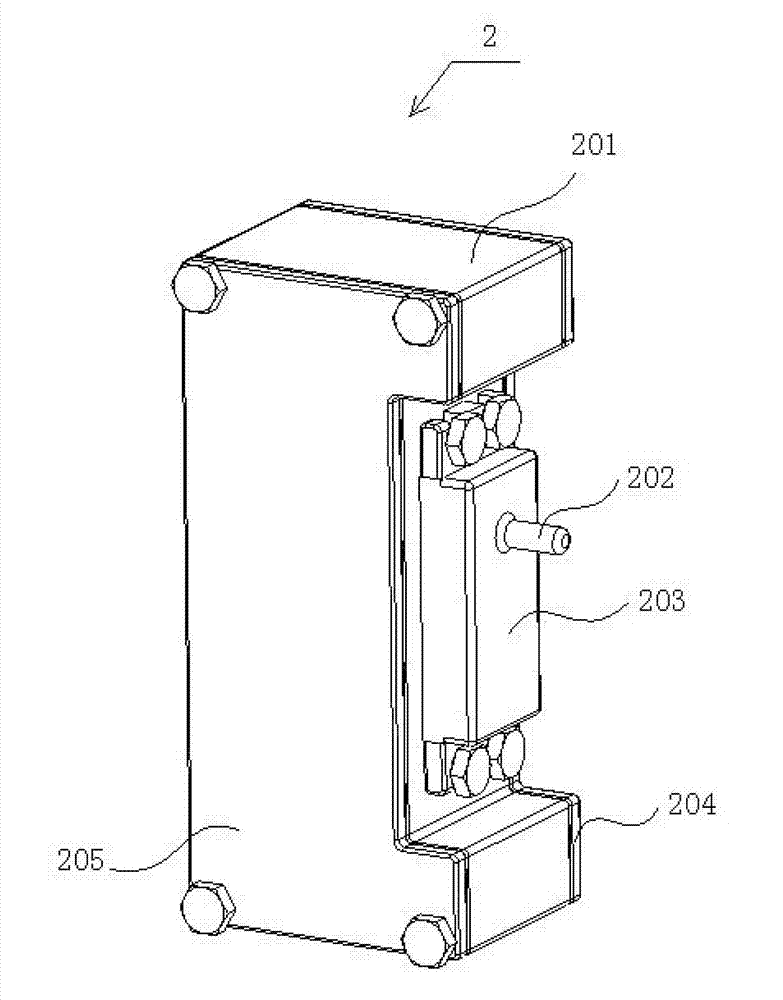 Two-degree freedom nozzle angle adjusting device