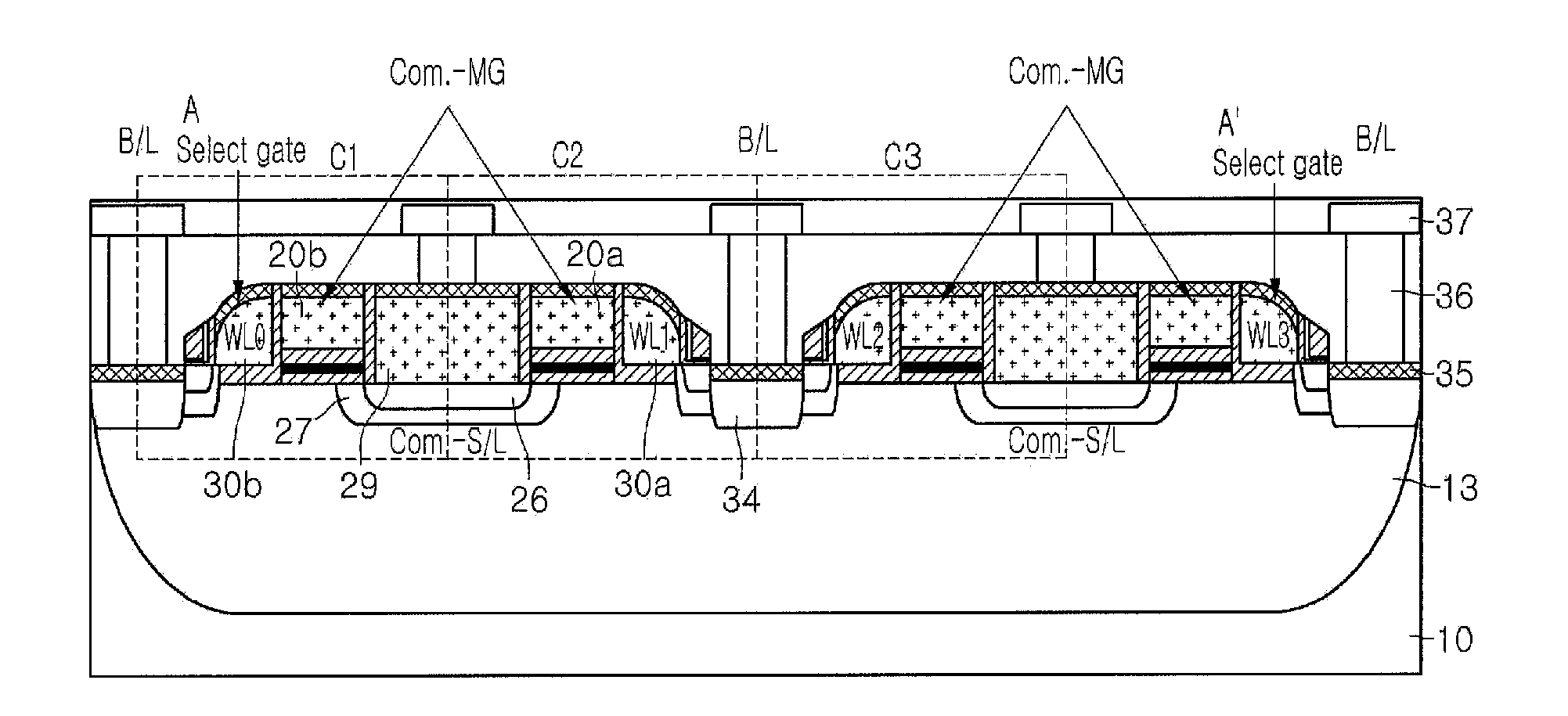 Flash memory device and manufacturing method of the same