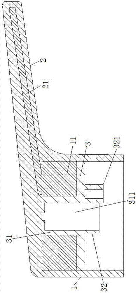 Self-balance-weight faucet handle and production technology thereof