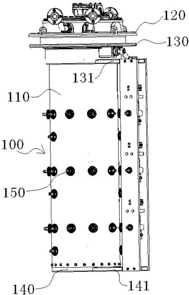 Composite vacuum on-load tap-changer with external selector