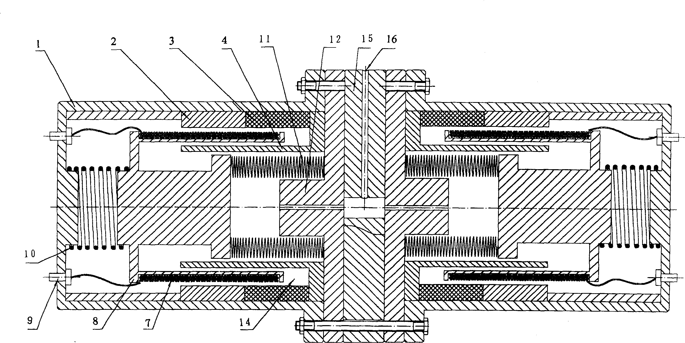 Method and equipment for producing pressure wave