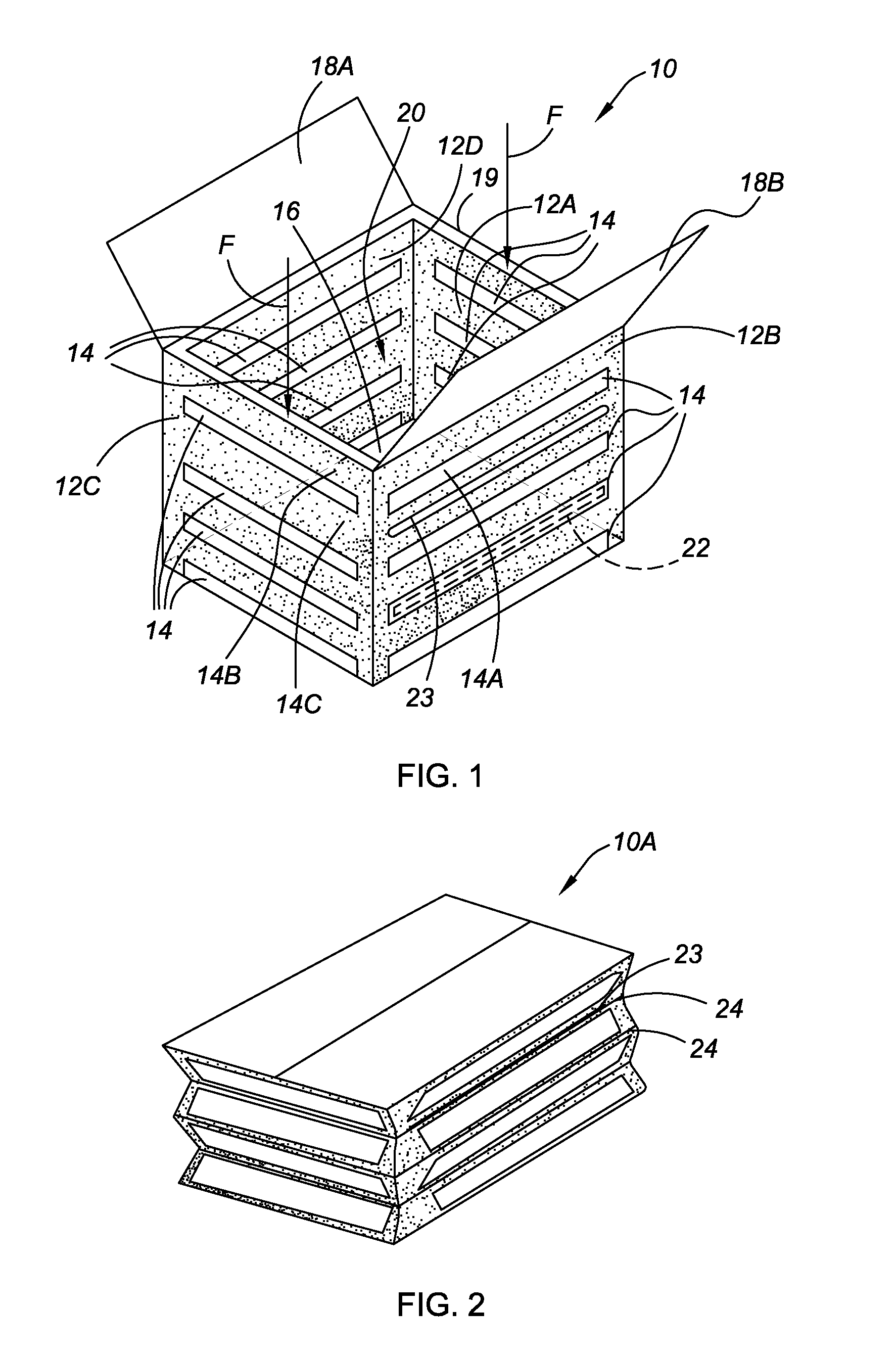 Reconfigurable container and methods of fabrication and use thereof