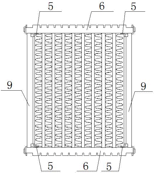 Belt disengagement prevention radiator guard board and radiator core