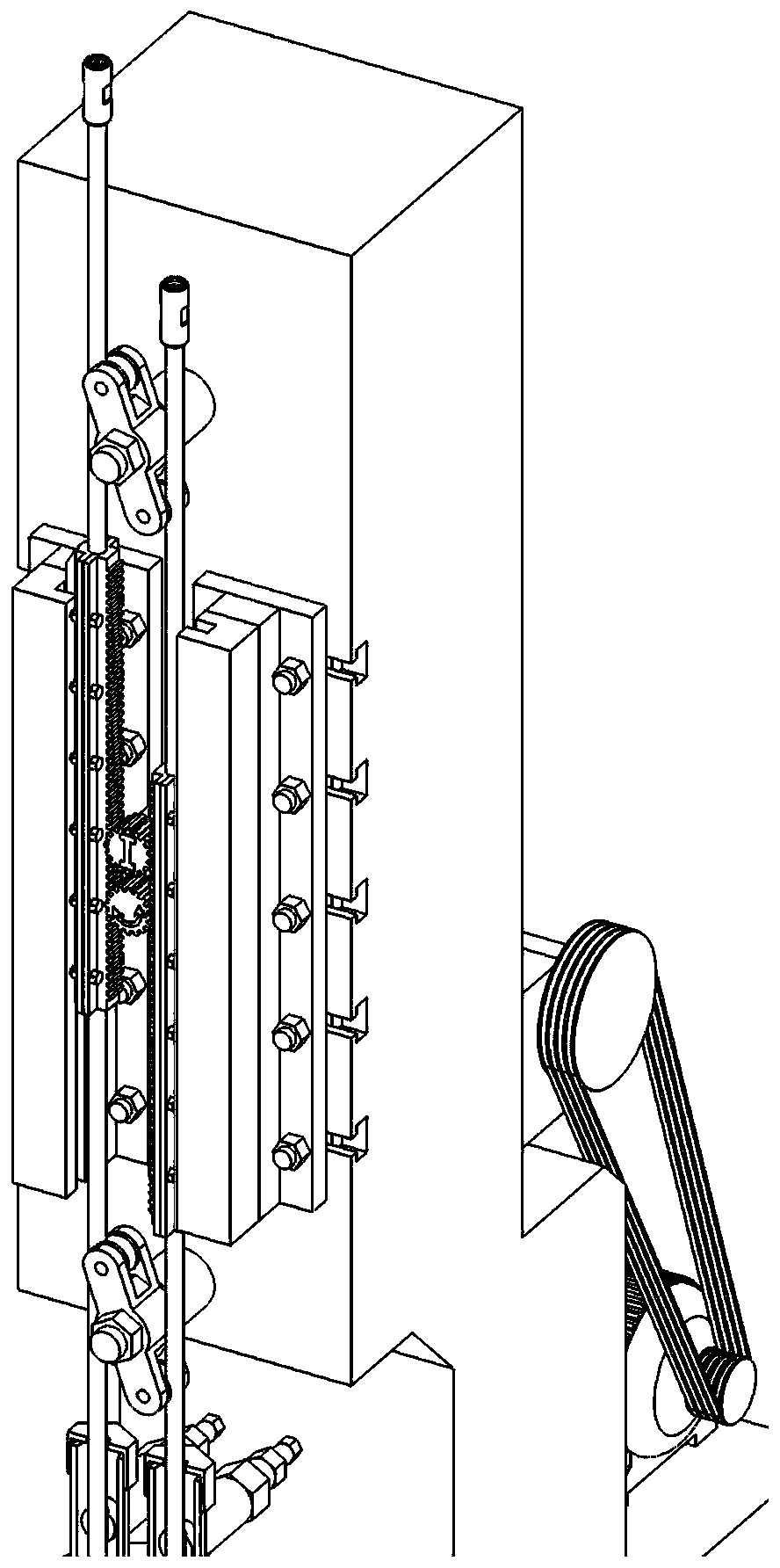 Gear suspension and gear drive load balancing pumping unit