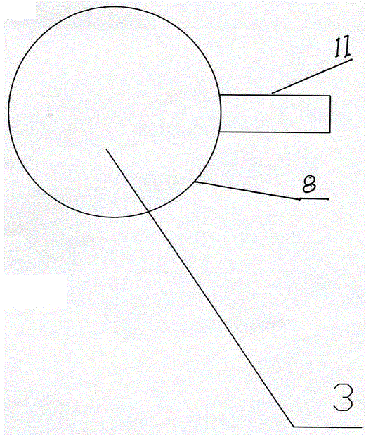 Crane wheel bearing pressing-in device