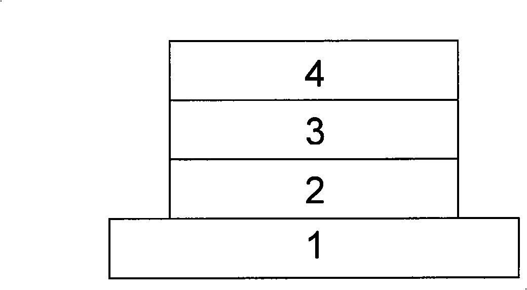 Full-bridge linked triphenylamine compound and application thereof in electroluminescent device