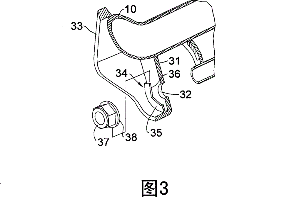 Motorcycle frame lock apparatus for hanging engine