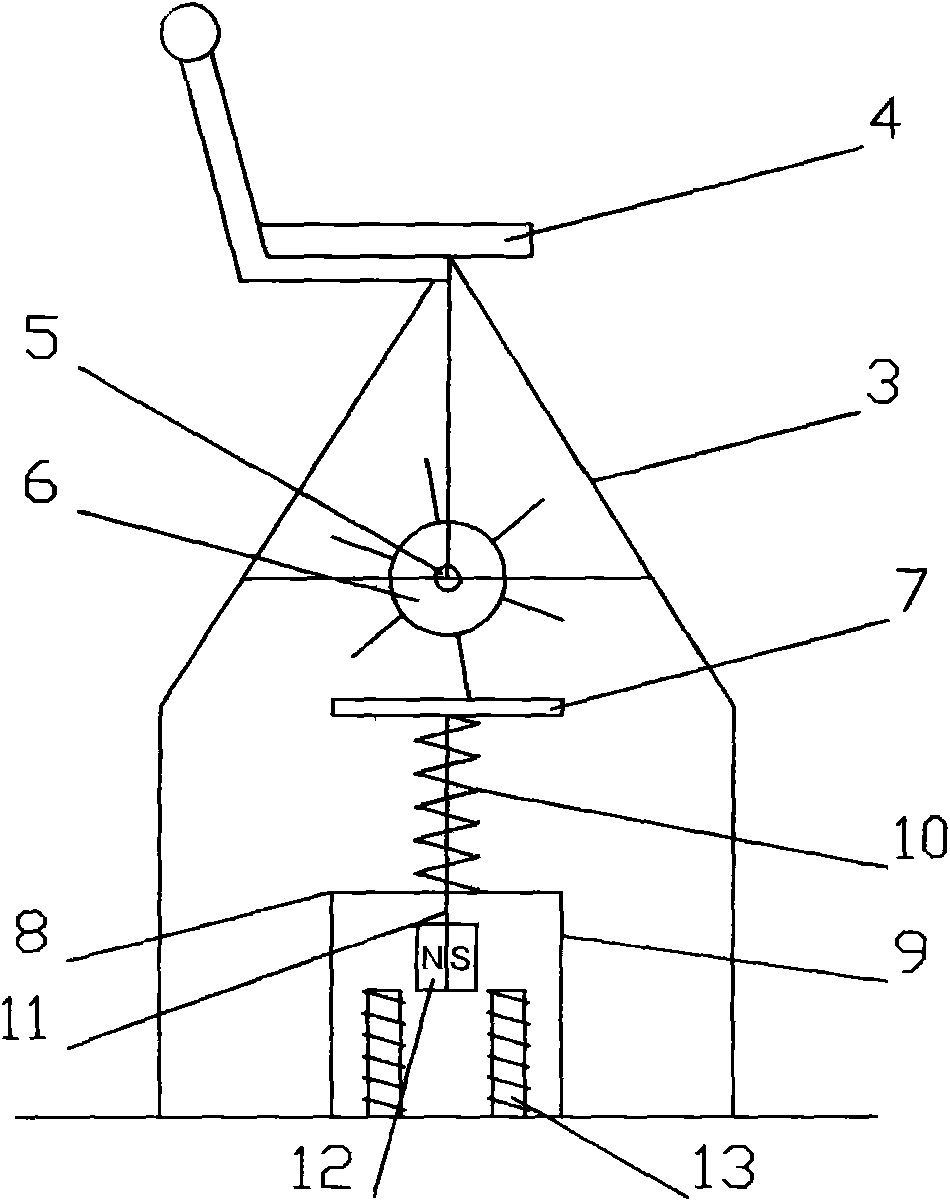 Solar human-operated electricity generation system