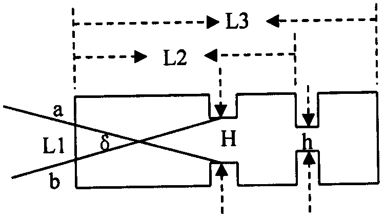 Stimulated Brillouin scattering container with grooves and method