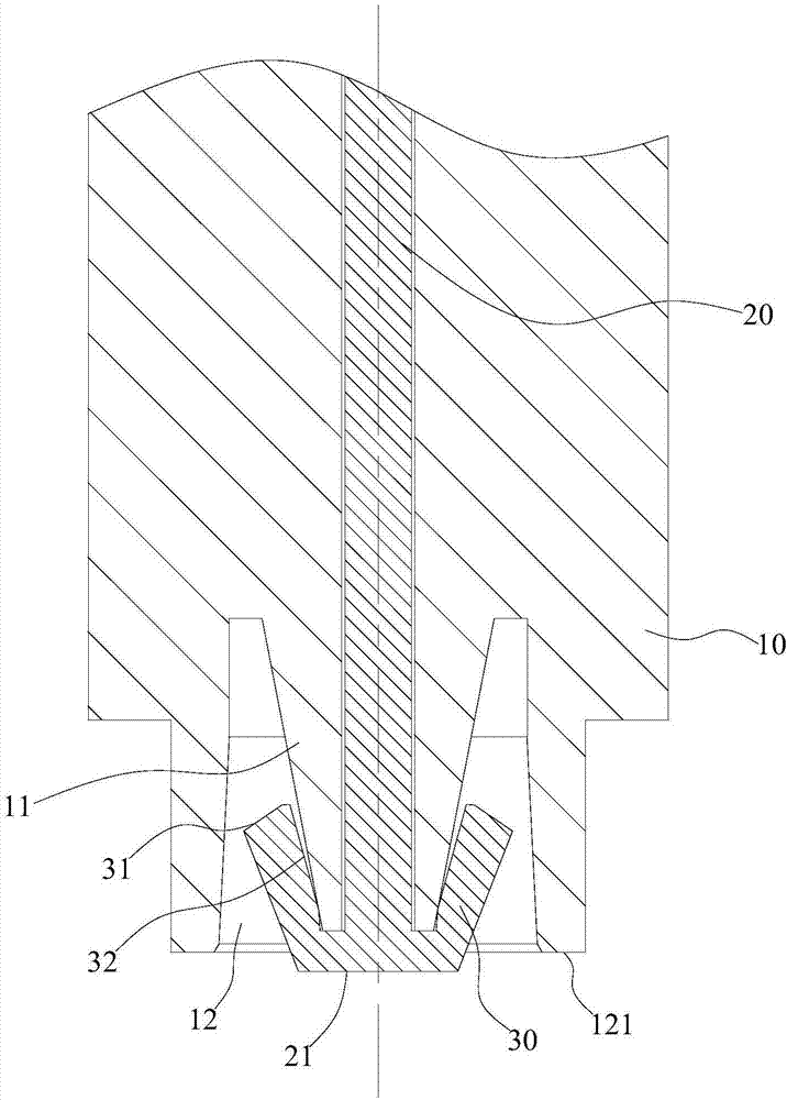 Broaching tool structure