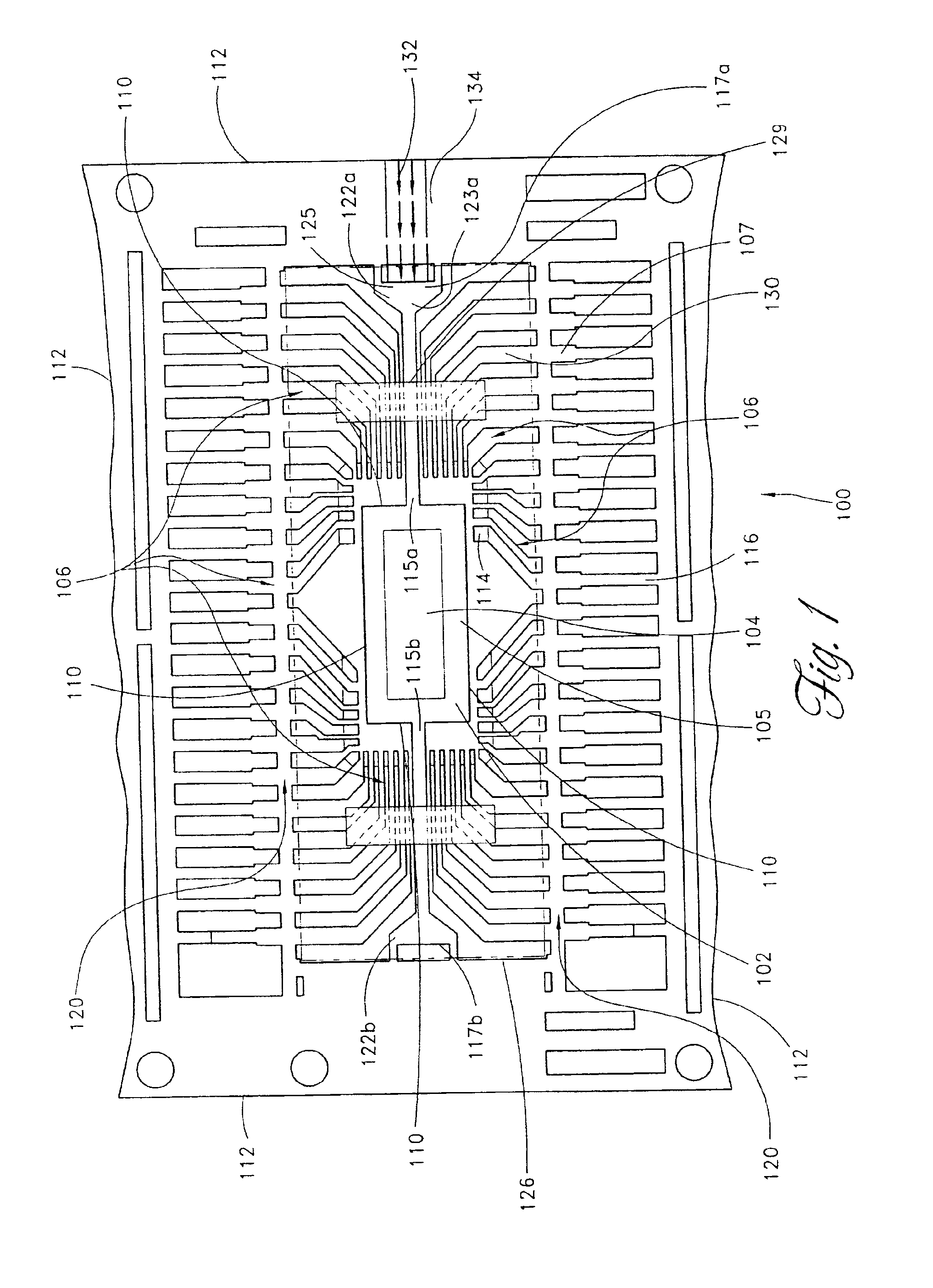 Leadframe alteration to direct compound flow into package