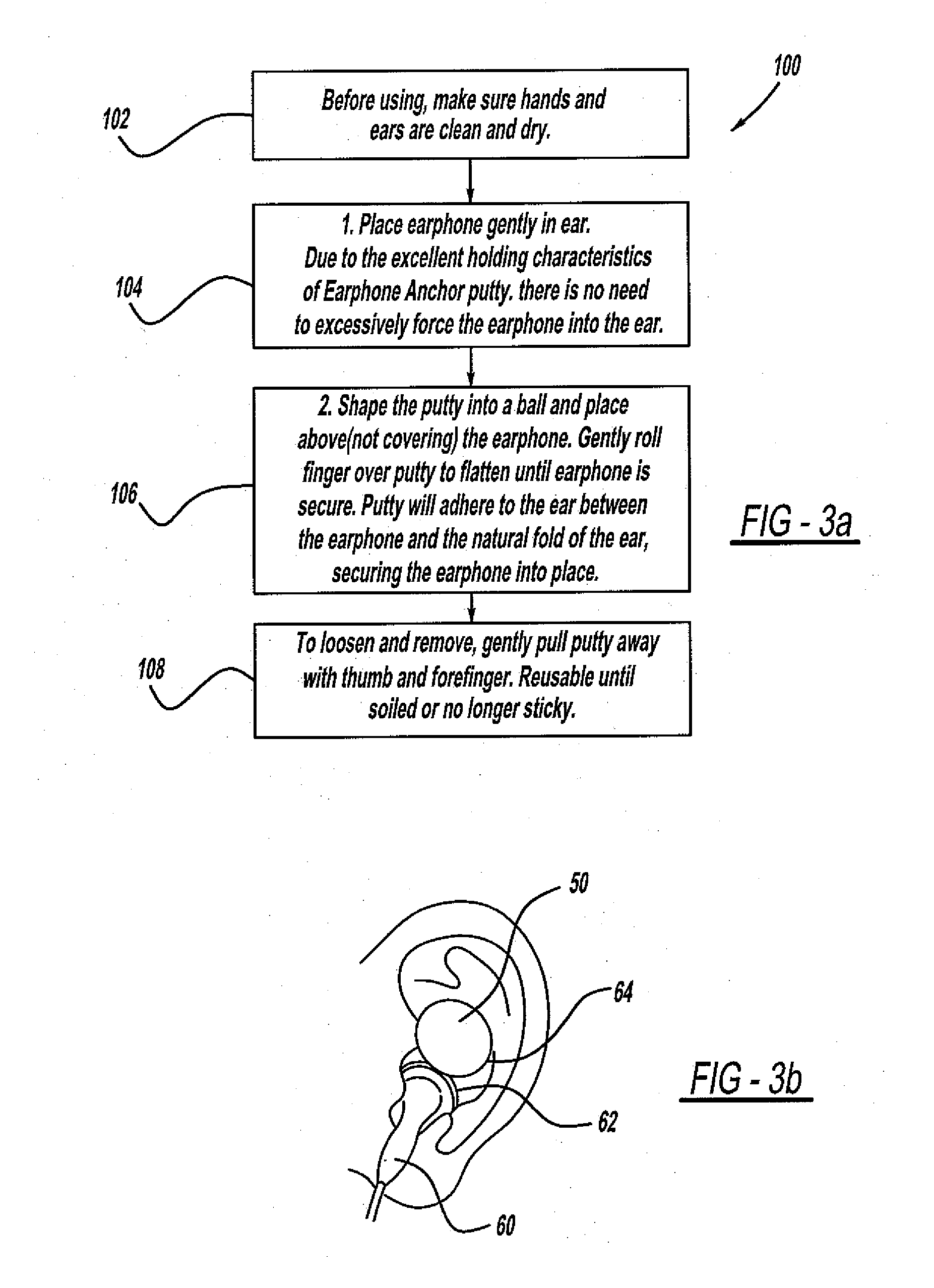 Apparatus and method of anchoring an ear piece