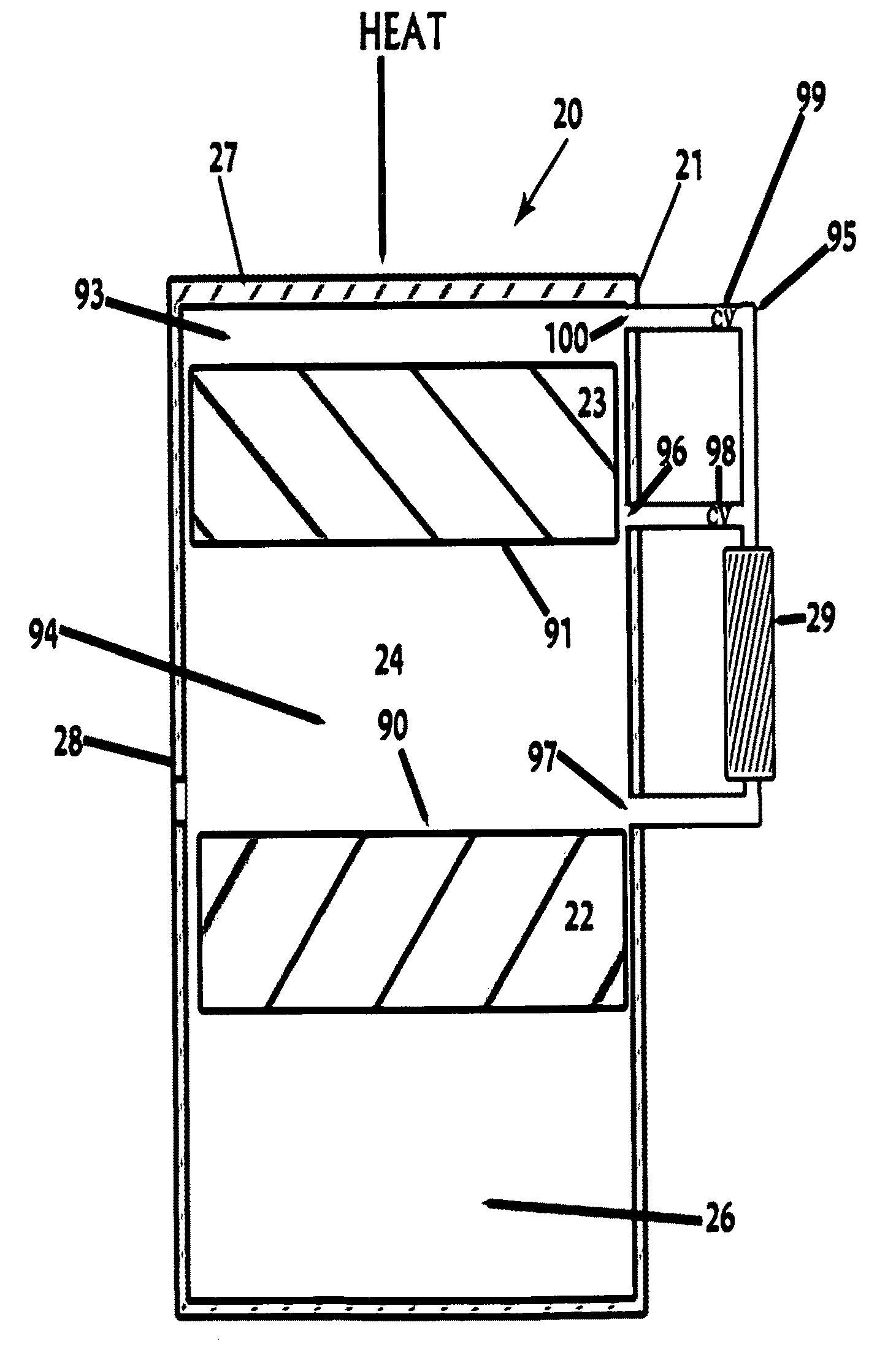 Method for increasing performance of a stirling or free-piston engine