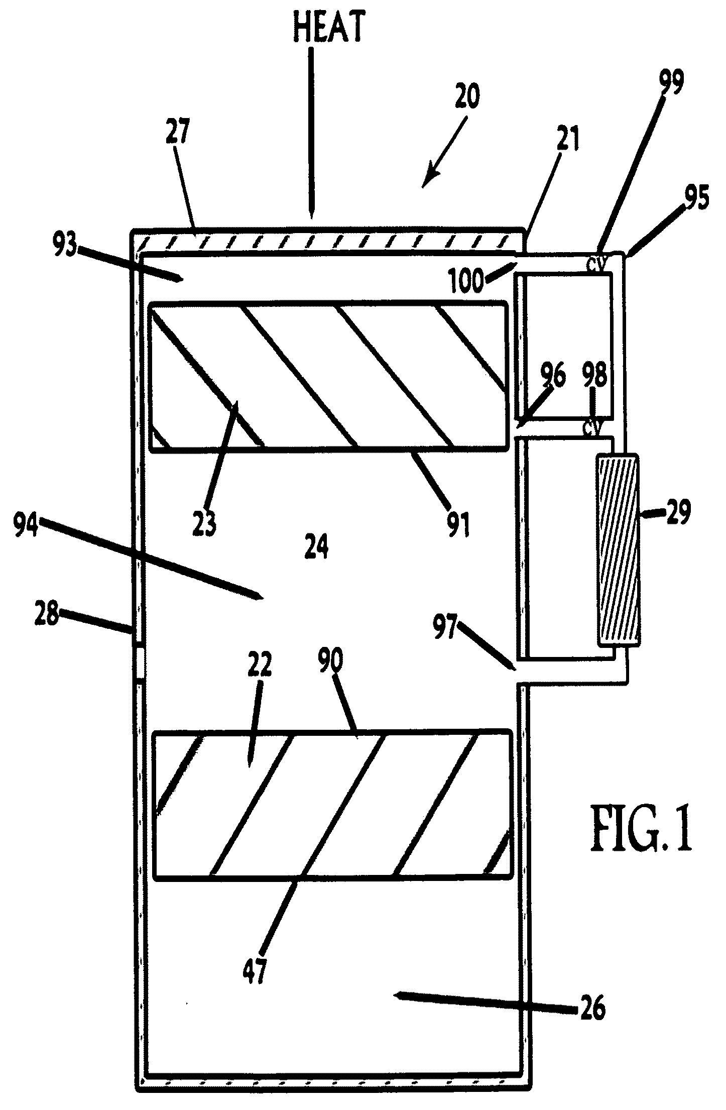 Method for increasing performance of a stirling or free-piston engine