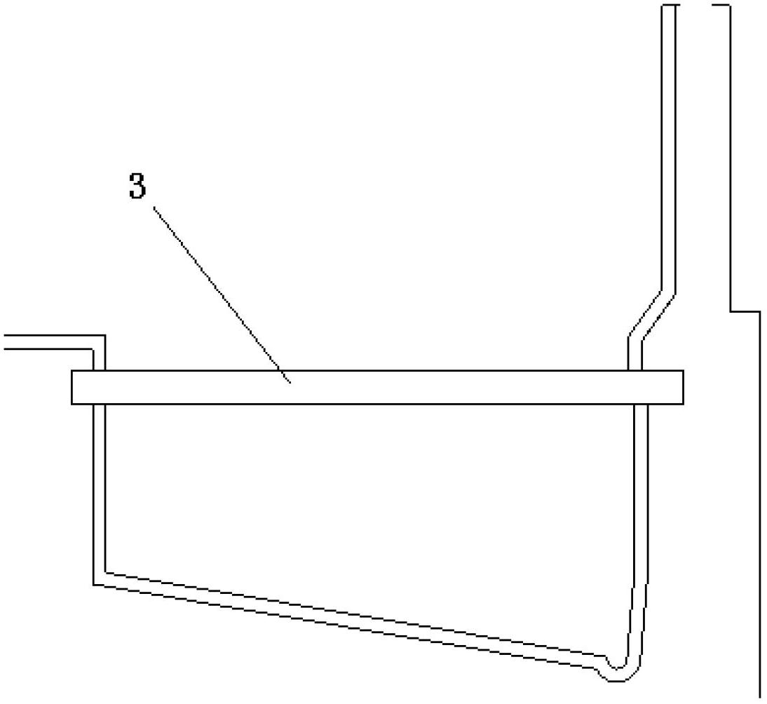 Scraper type floor dung clearing system and construction method thereof