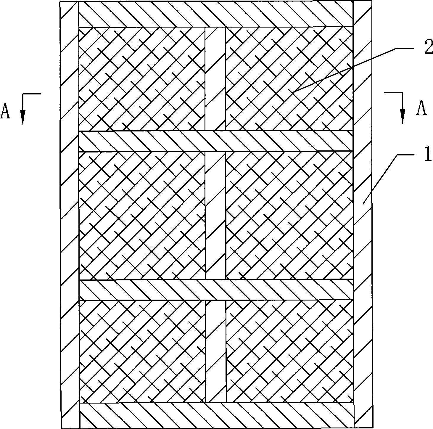 Magnesite composite board and method for producing the same