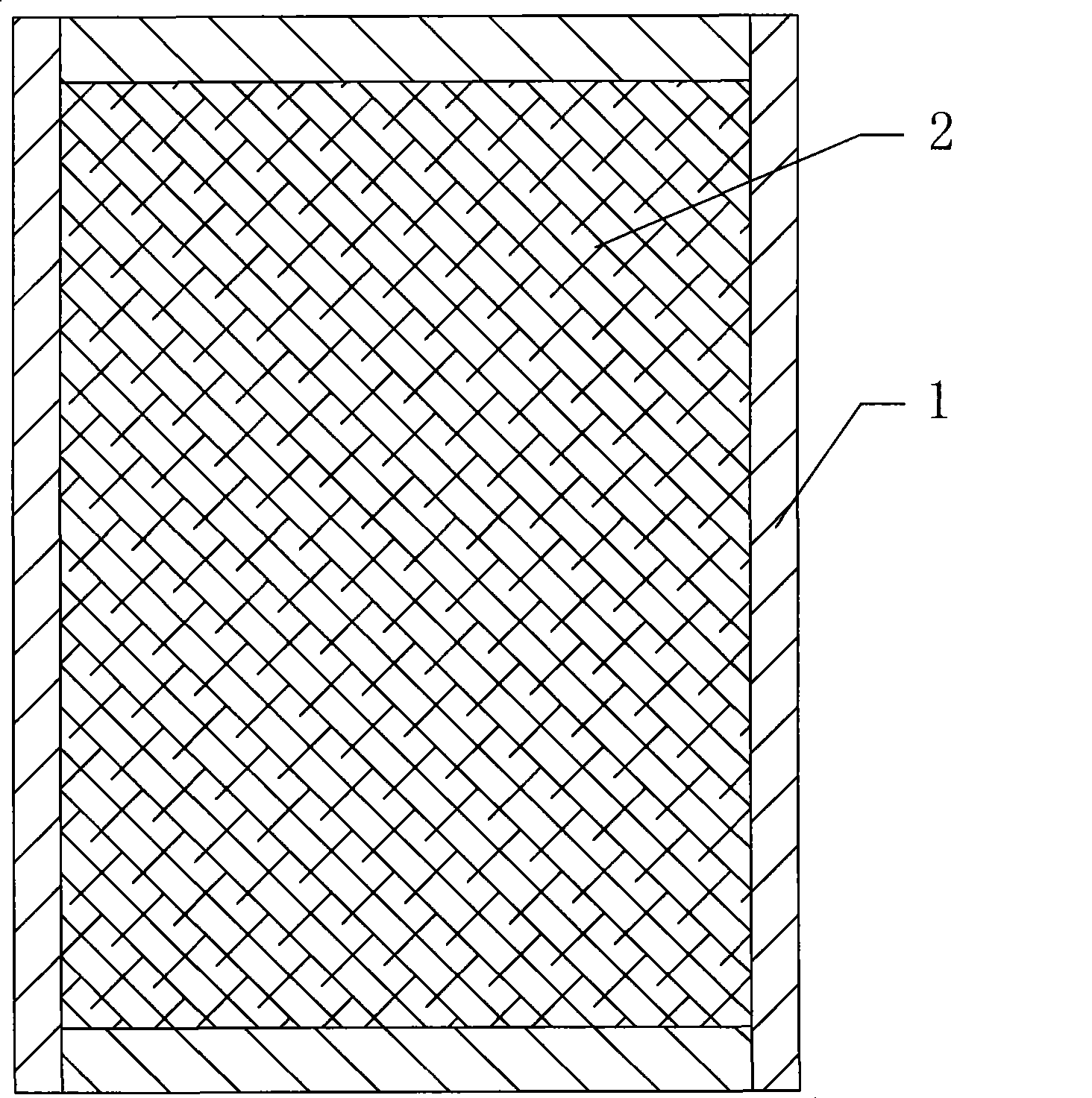 Magnesite composite board and method for producing the same