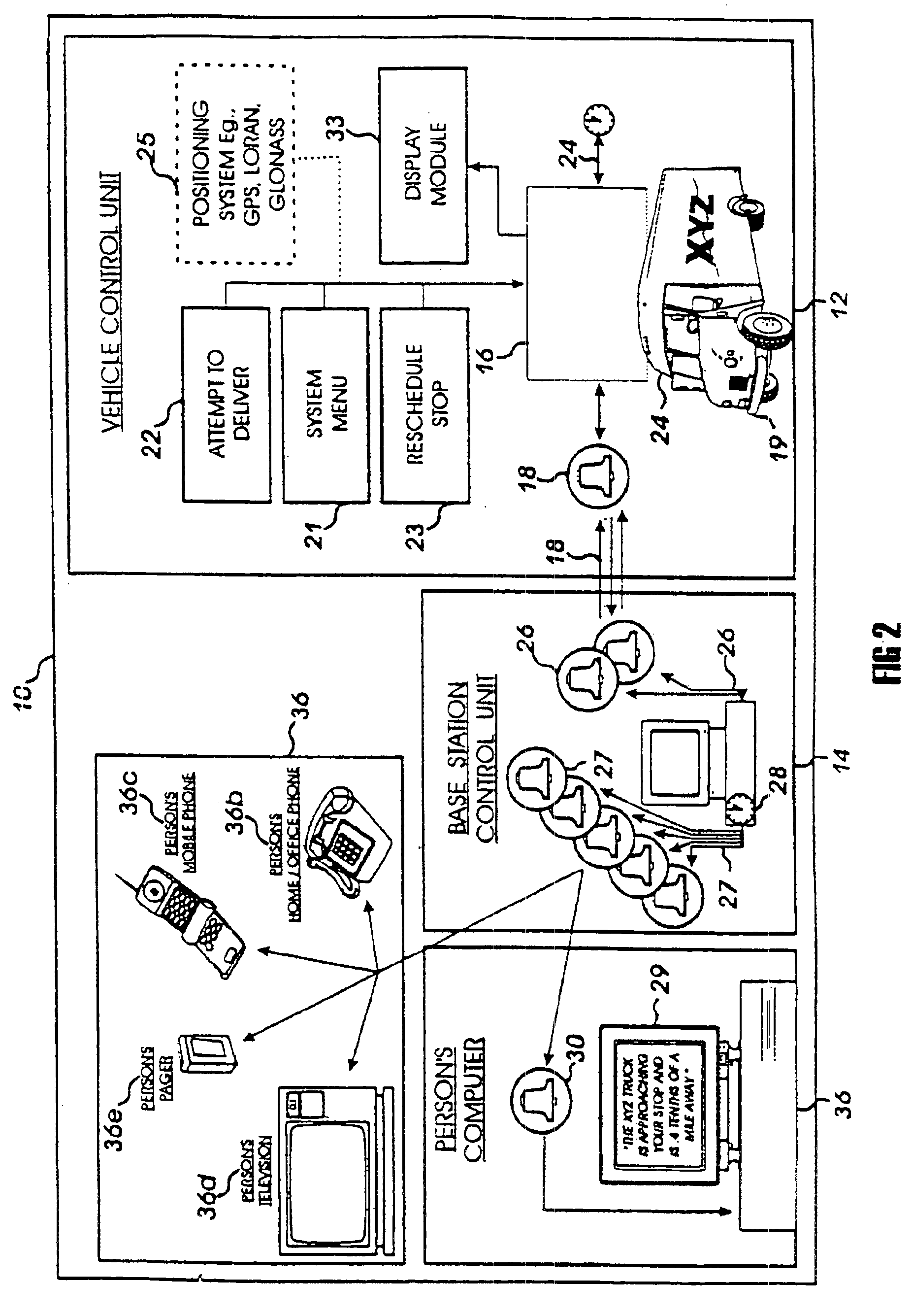 Notification systems and methods with notifications based upon prior package delivery