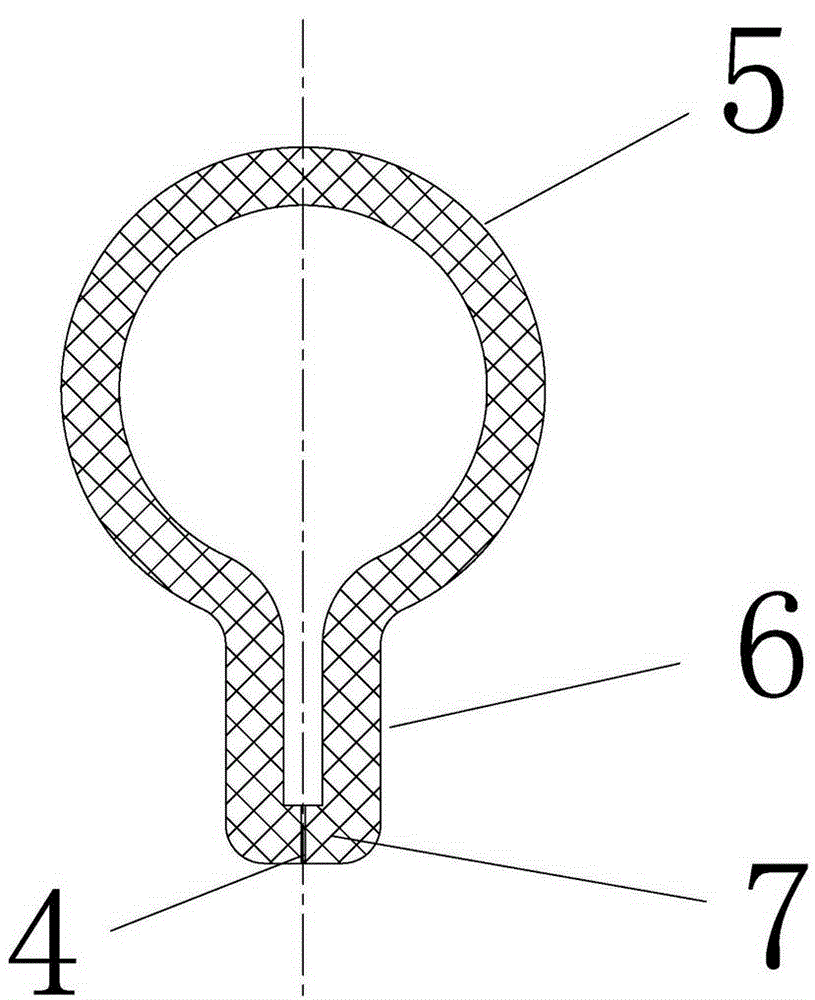 Nozzle-free spray blow pipe