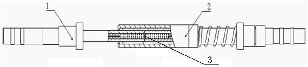 Miniature beam-expanding optical fiber contact element