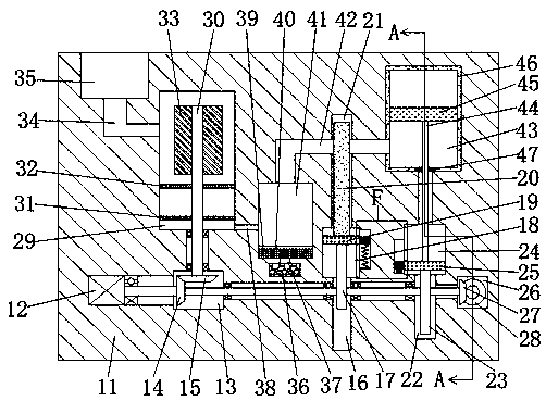 Multi-level wastewater treatment device and application method thereof