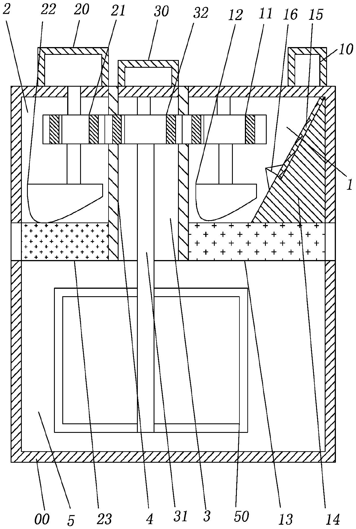 Mixing method for making glass bottles