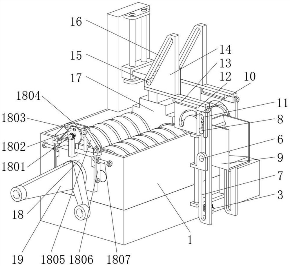 Cattle and sheep feeding device used in family pasture