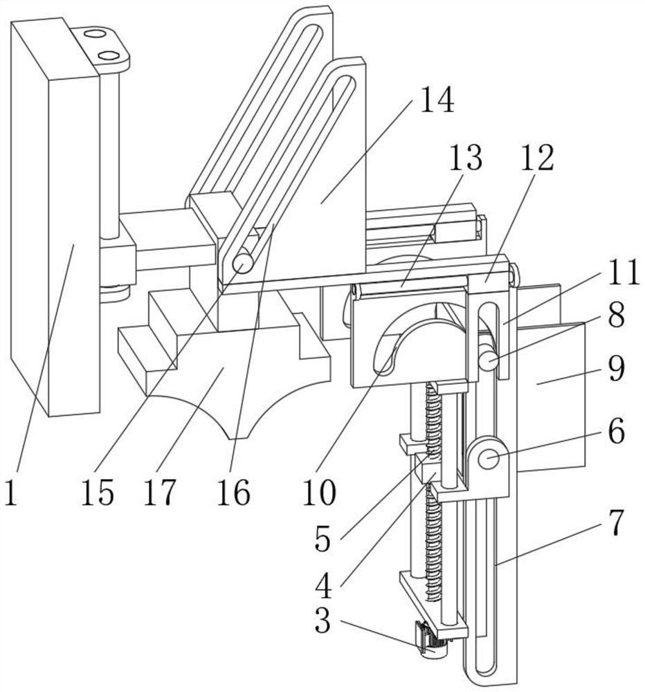 Cattle and sheep feeding device used in family pasture