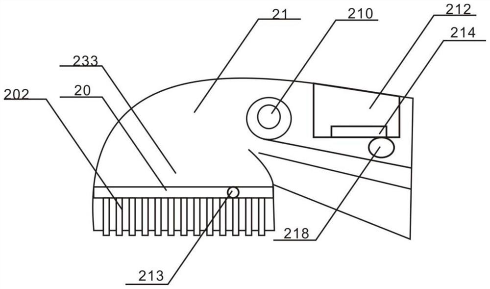 Handle integrated with image analysis system and hair washing machine