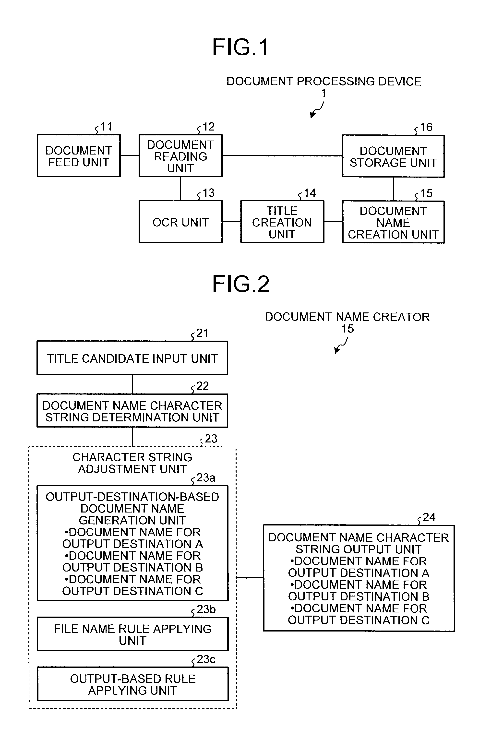 Document processing device, image processing apparatus, document processing method and computer program product