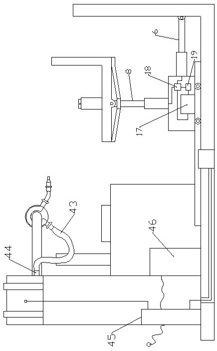 Seat automatic adjustment lung function test system and its application method