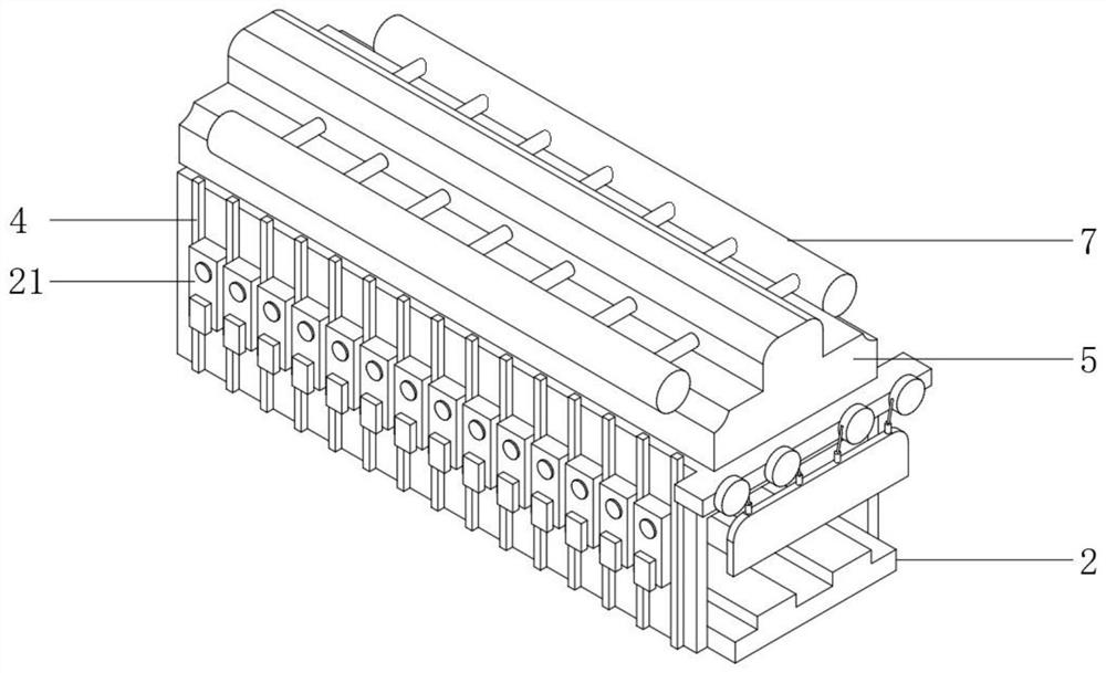 Intelligent temperature control type heating furnace for preparing low-hydroxyl quartz glass