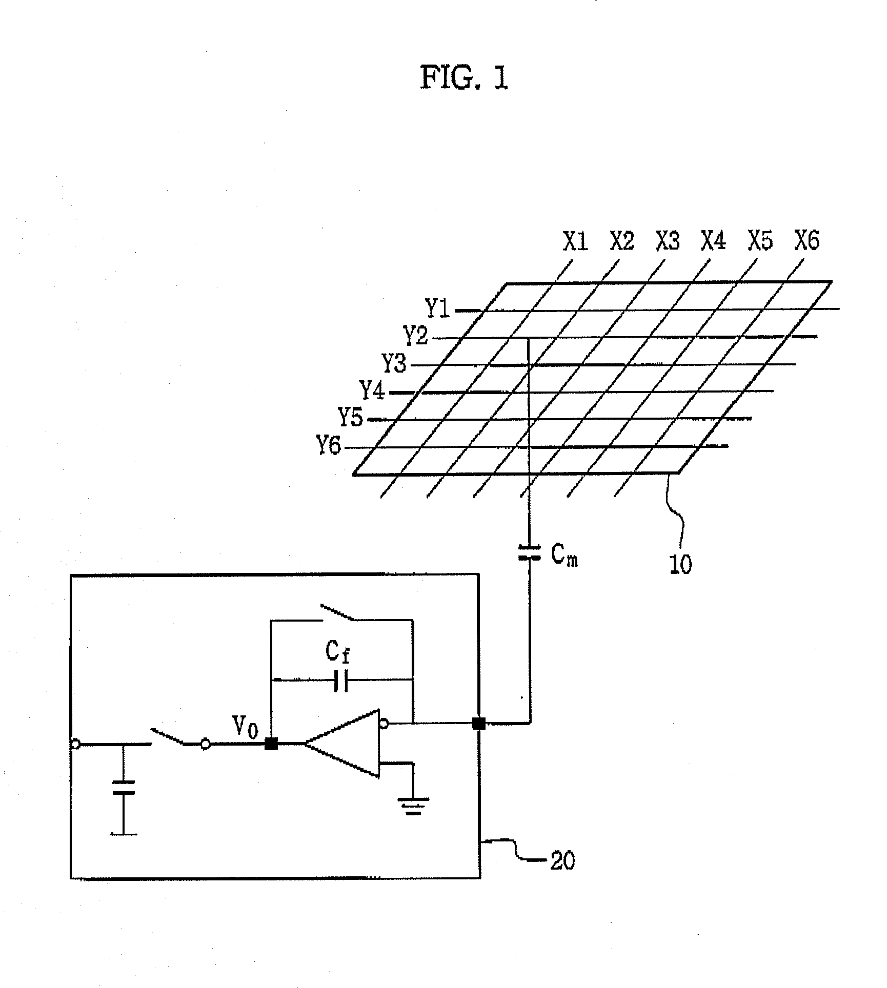 Apparatus for driving touch panel