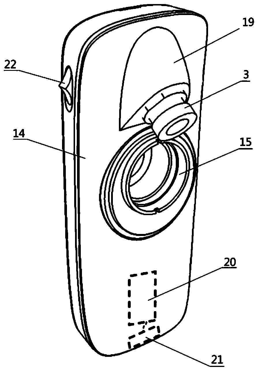 Slit light generating assembly and hand-held slit lamp microscope