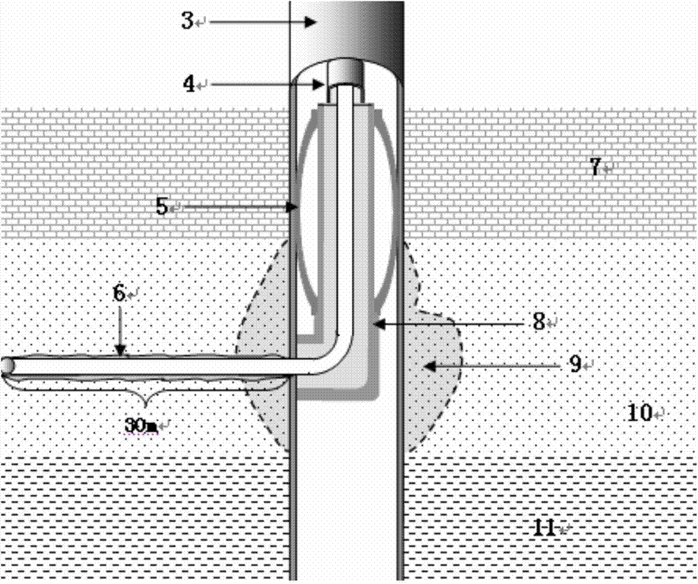 Oilfield water injection method capable of realizing balanced displacement of remaining oil