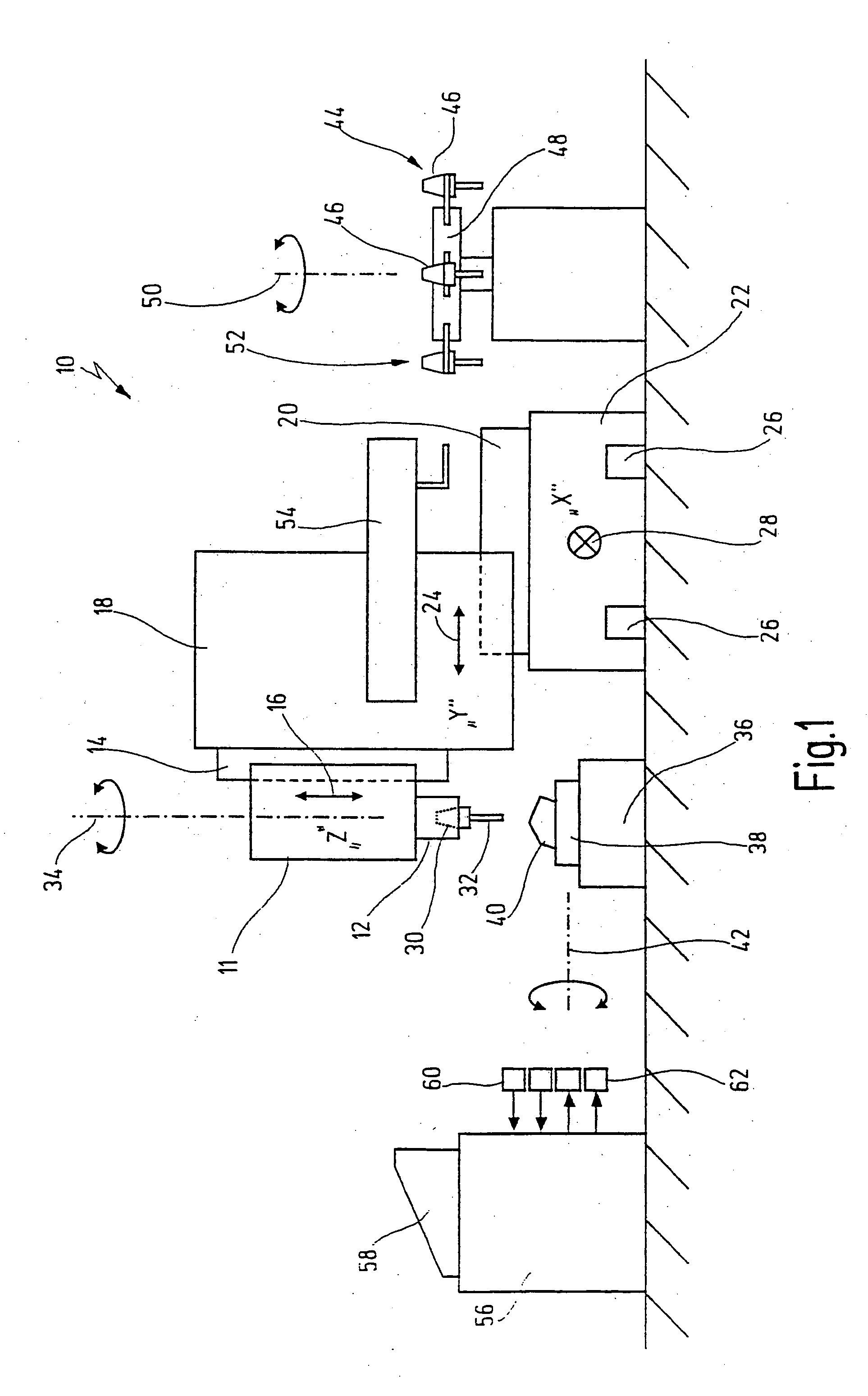Machine tool and method for operating a machine tool