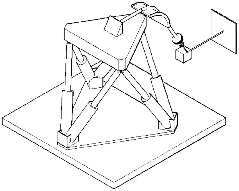 Test system for simulating installation load of upper bending section in horizontal laying process of umbilical cable