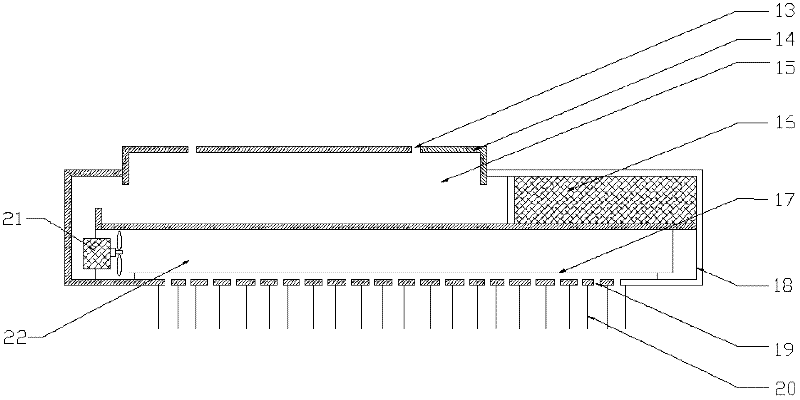 Automatic dust removing device for solar cell assembly