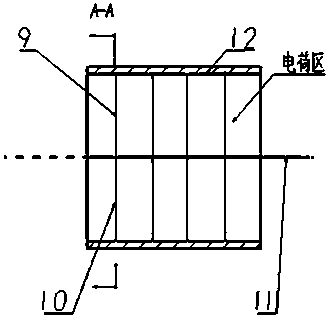 Haze particle collection processing device