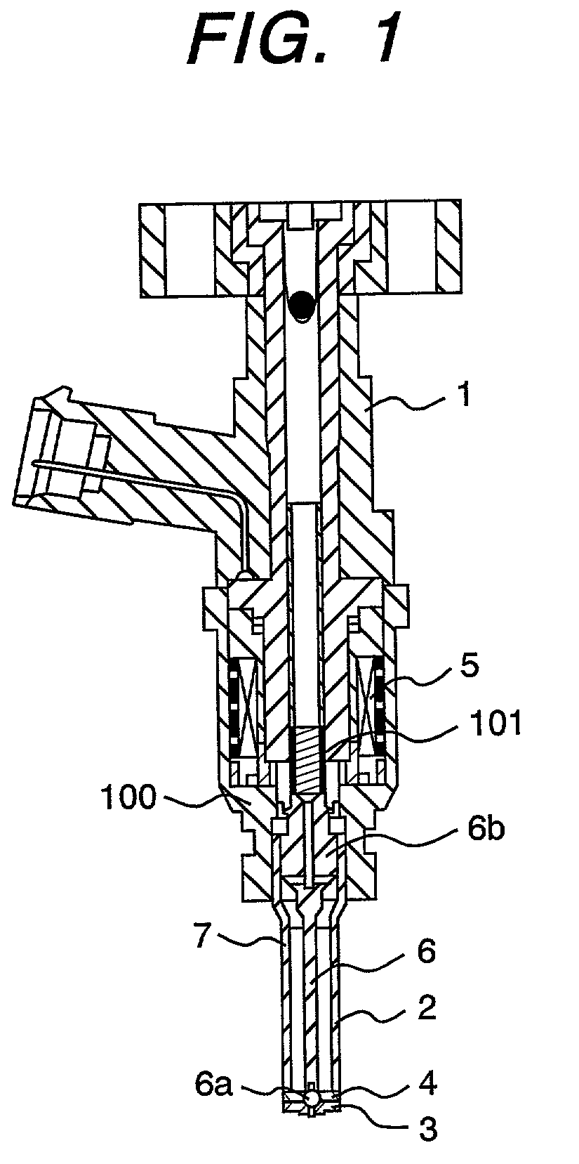Fuel injector, nozzle body, and manufacturing method of cylindrical part equipped with fluid passage