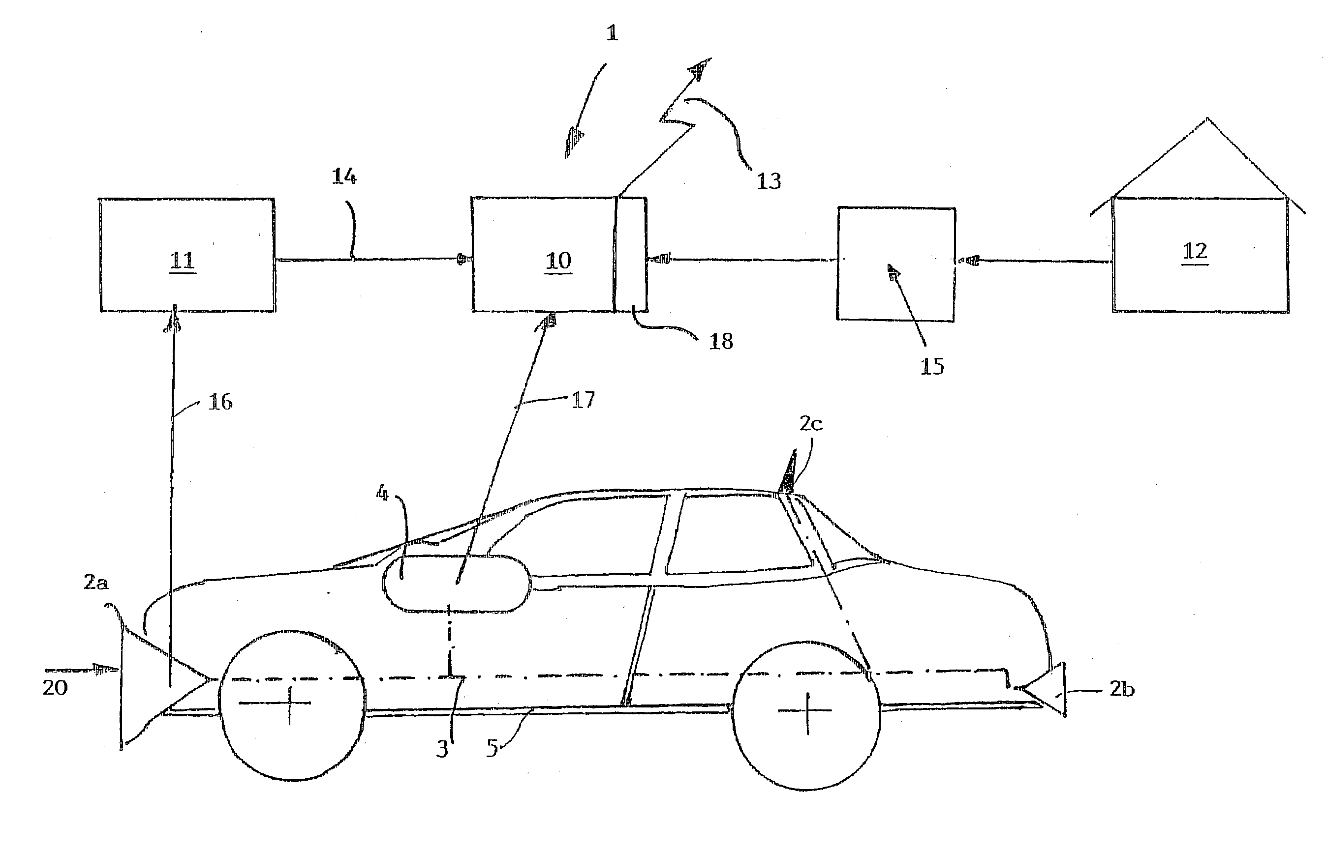 Method and device for diagnosing in a motor vehicle a driver's fitness drive