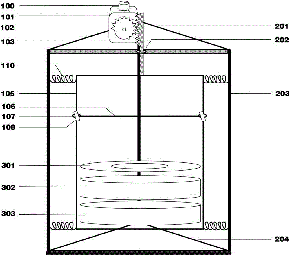 Vertical pulse type electric vibrating and screening machine and use method thereof