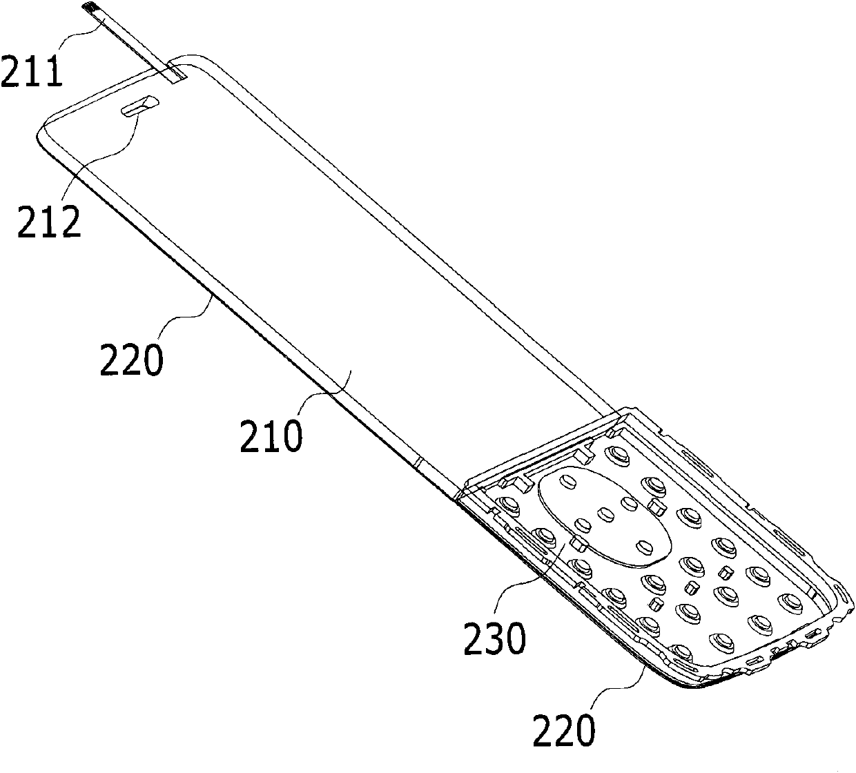 Touch screen, mobile phone employing same and production method thereof