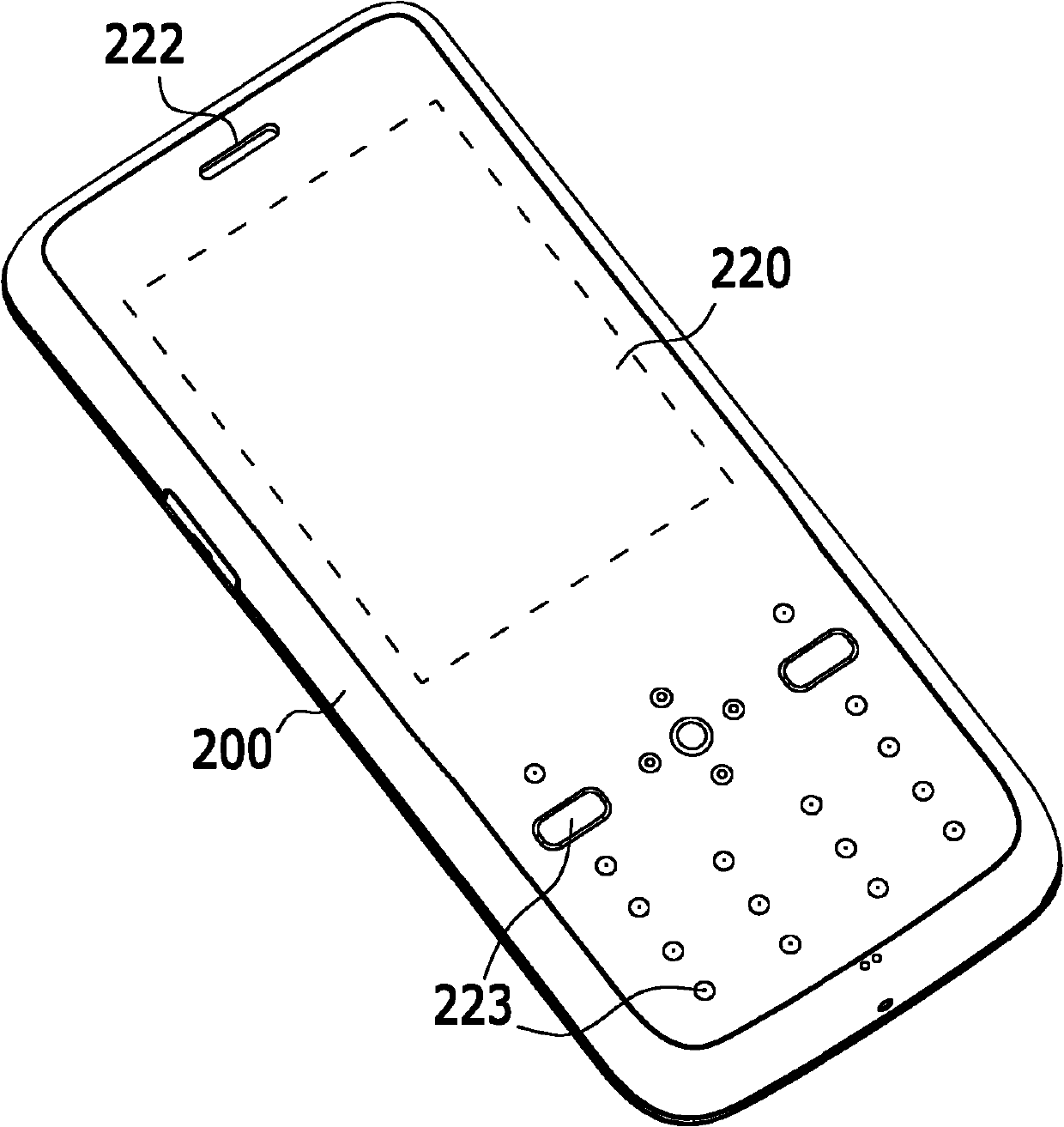 Touch screen, mobile phone employing same and production method thereof