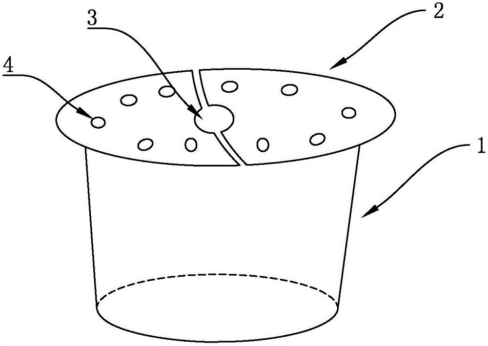 Plant cultivation bowl and preparation method thereof