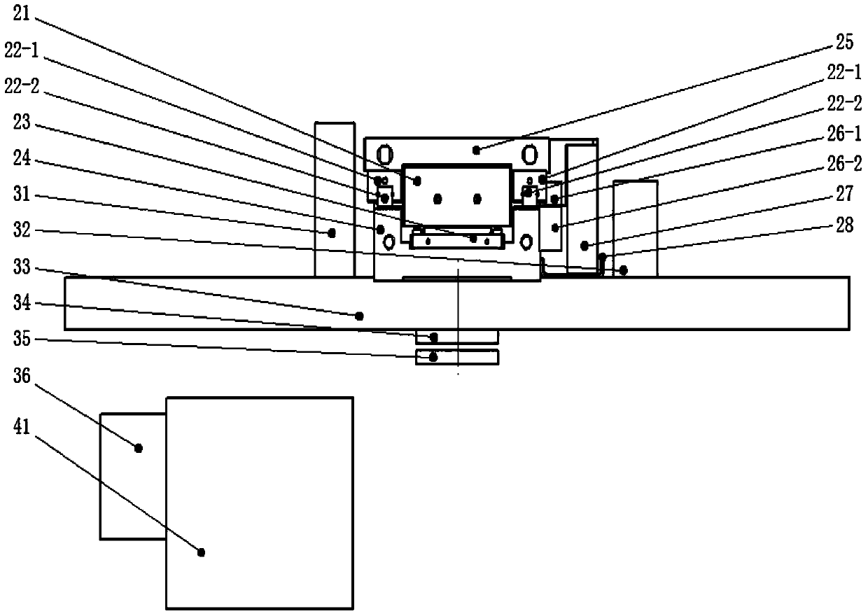 Direct driving type rotary transverse moving device